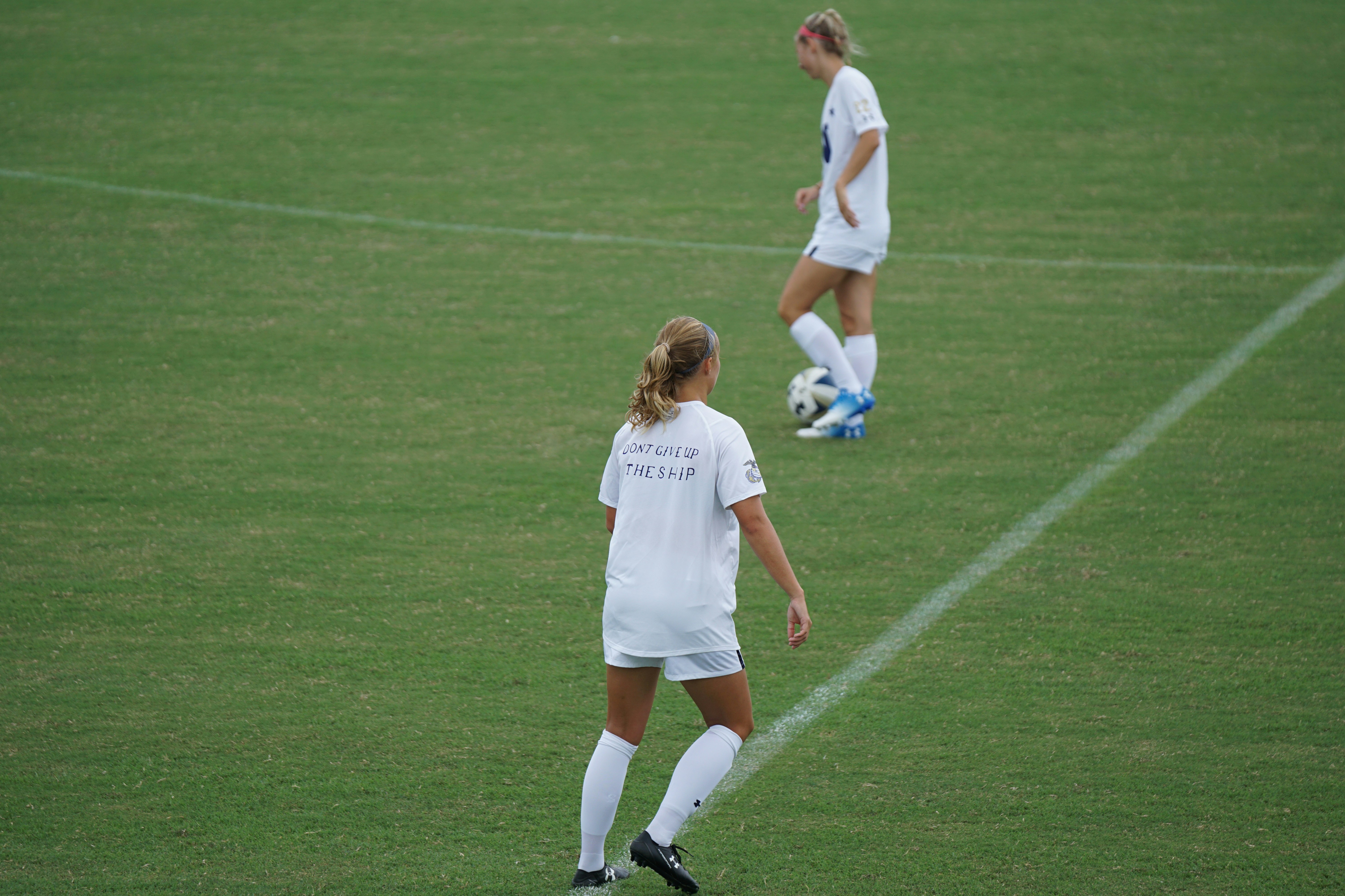 Female football athletes